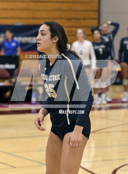 Thumbnail 1 in Central Catholic vs. Nevada Union (CIF SJS D3 Final) photogallery.