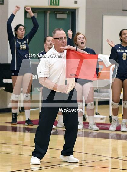 Thumbnail 2 in Central Catholic vs. Nevada Union (CIF SJS D3 Final) photogallery.