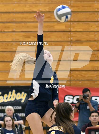 Thumbnail 2 in Central Catholic vs. Nevada Union (CIF SJS D3 Final) photogallery.