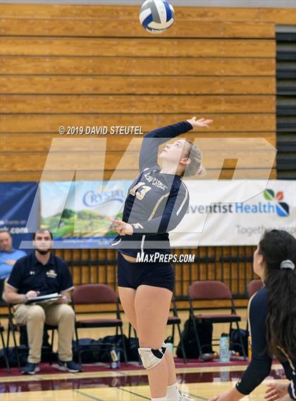 Thumbnail 1 in Central Catholic vs. Nevada Union (CIF SJS D3 Final) photogallery.