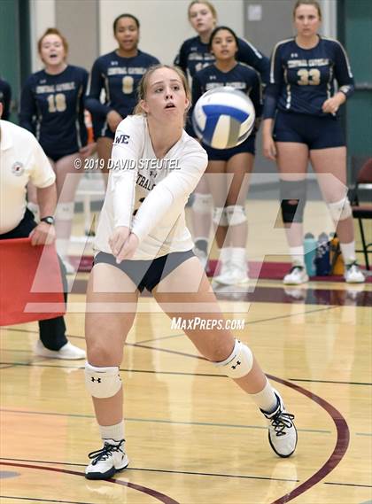 Thumbnail 1 in Central Catholic vs. Nevada Union (CIF SJS D3 Final) photogallery.