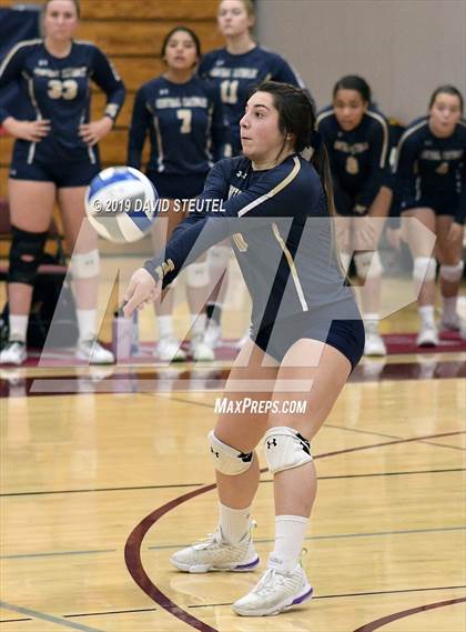 Thumbnail 1 in Central Catholic vs. Nevada Union (CIF SJS D3 Final) photogallery.