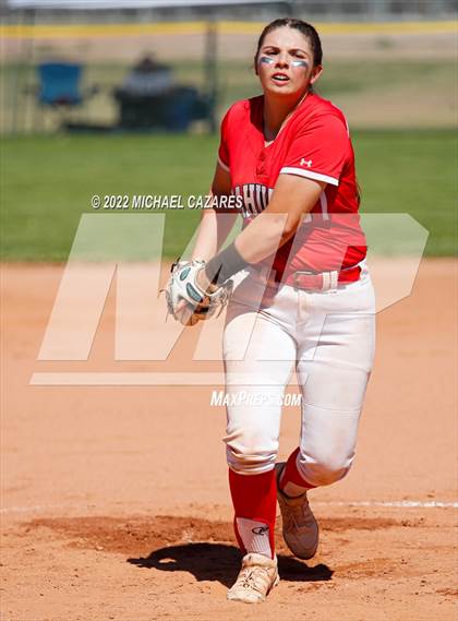 Thumbnail 3 in Sahuaro vs. Casteel (Hamilton Softball Invitational) photogallery.