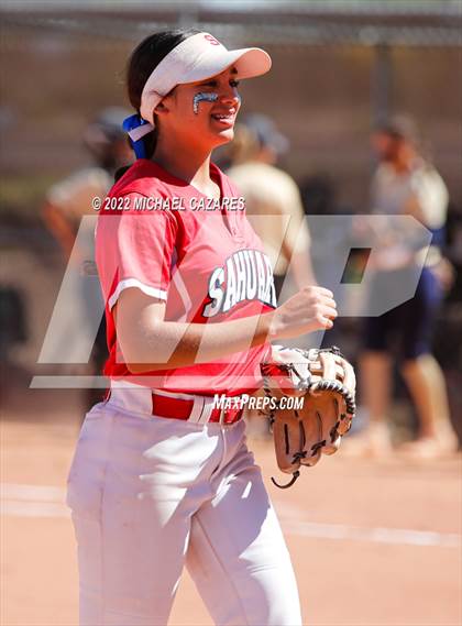 Thumbnail 1 in Sahuaro vs. Casteel (Hamilton Softball Invitational) photogallery.