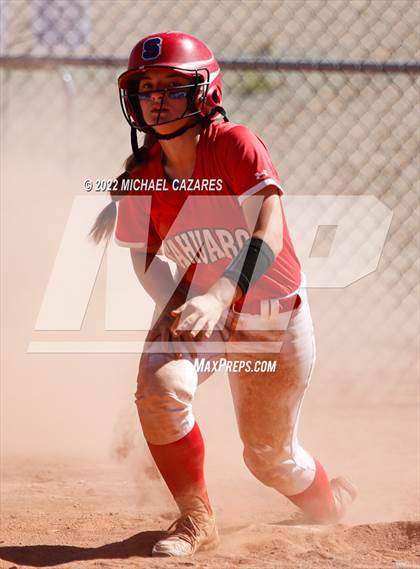 Thumbnail 3 in Sahuaro vs. Casteel (Hamilton Softball Invitational) photogallery.