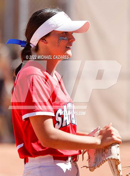 Thumbnail 2 in Sahuaro vs. Casteel (Hamilton Softball Invitational) photogallery.