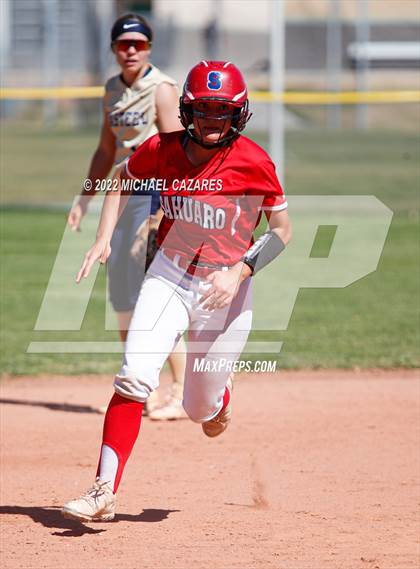 Thumbnail 1 in Sahuaro vs. Casteel (Hamilton Softball Invitational) photogallery.