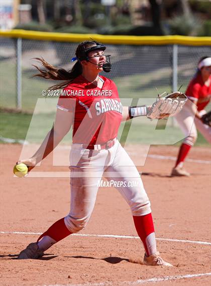 Thumbnail 3 in Sahuaro vs. Casteel (Hamilton Softball Invitational) photogallery.