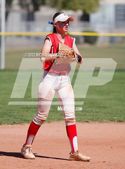 Thumbnail 3 in Sahuaro vs. Casteel (Hamilton Softball Invitational) photogallery.