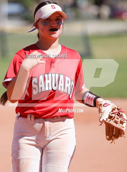 Thumbnail 1 in Sahuaro vs. Casteel (Hamilton Softball Invitational) photogallery.