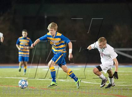 Thumbnail 3 in Williamson vs. Lansing (NYSPHSAA Class C Semifinal) photogallery.