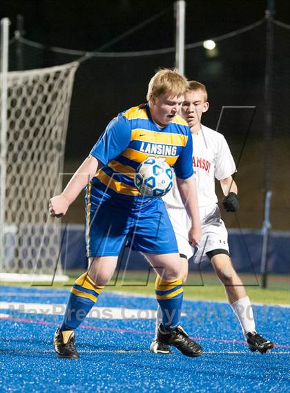 Thumbnail 1 in Williamson vs. Lansing (NYSPHSAA Class C Semifinal) photogallery.