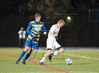 Thumbnail 3 in Williamson vs. Lansing (NYSPHSAA Class C Semifinal) photogallery.