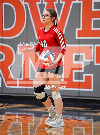 Thumbnail 3 in Fayetteville vs Richards (UIL  Volleyball 1A Region IV Quarterfinal) photogallery.