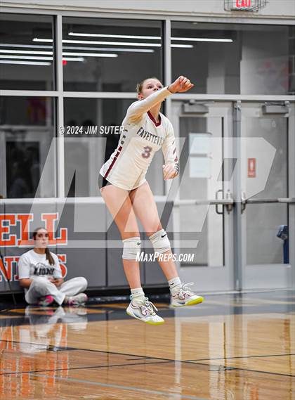 Thumbnail 1 in Fayetteville vs Richards (UIL  Volleyball 1A Region IV Quarterfinal) photogallery.