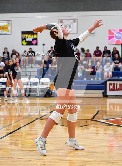 Thumbnail 3 in Fayetteville vs Richards (UIL  Volleyball 1A Region IV Quarterfinal) photogallery.