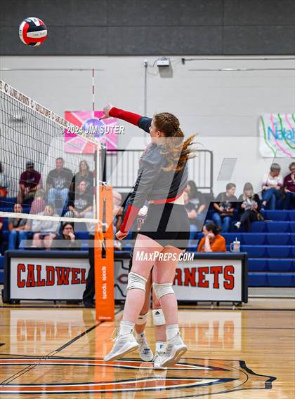 Thumbnail 1 in Fayetteville vs Richards (UIL  Volleyball 1A Region IV Quarterfinal) photogallery.