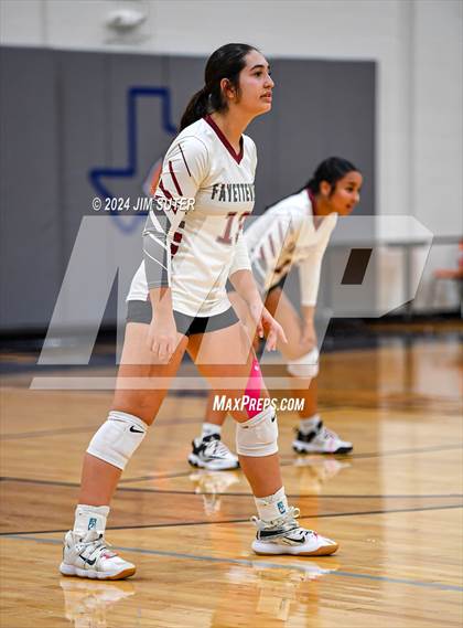 Thumbnail 2 in Fayetteville vs Richards (UIL  Volleyball 1A Region IV Quarterfinal) photogallery.
