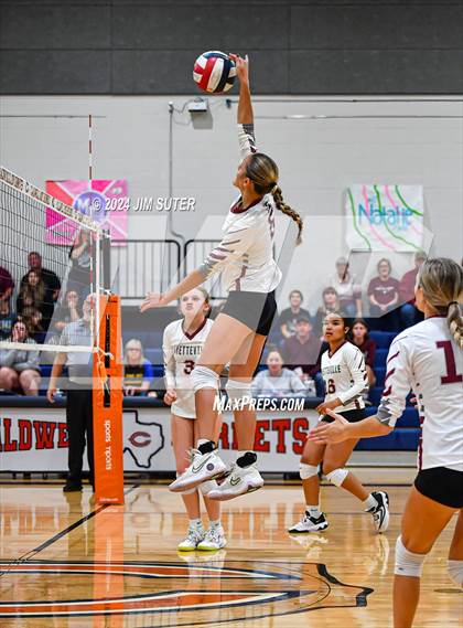 Thumbnail 3 in Fayetteville vs Richards (UIL  Volleyball 1A Region IV Quarterfinal) photogallery.