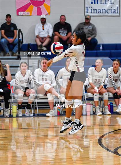 Thumbnail 1 in Fayetteville vs Richards (UIL  Volleyball 1A Region IV Quarterfinal) photogallery.
