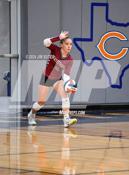 Thumbnail 1 in Fayetteville vs Richards (UIL  Volleyball 1A Region IV Quarterfinal) photogallery.