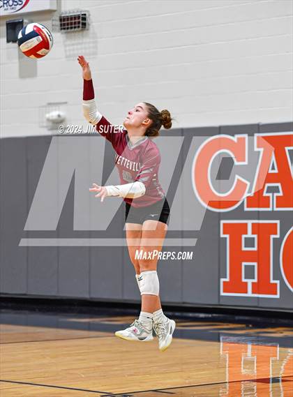 Thumbnail 3 in Fayetteville vs Richards (UIL  Volleyball 1A Region IV Quarterfinal) photogallery.