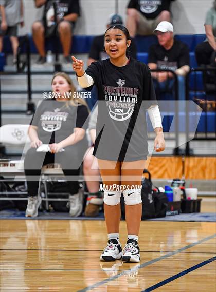 Thumbnail 3 in Fayetteville vs Richards (UIL  Volleyball 1A Region IV Quarterfinal) photogallery.
