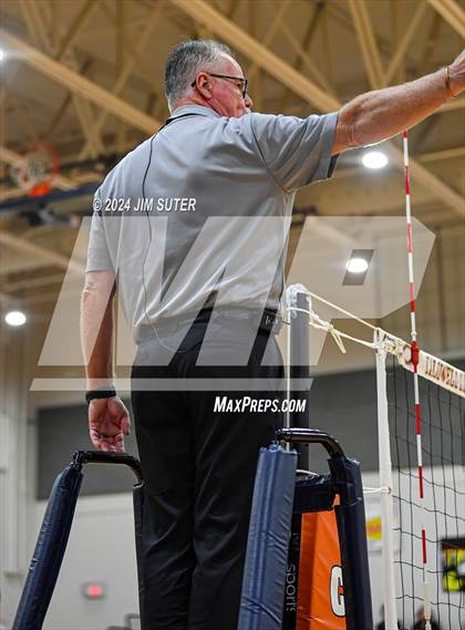Thumbnail 2 in Fayetteville vs Richards (UIL  Volleyball 1A Region IV Quarterfinal) photogallery.