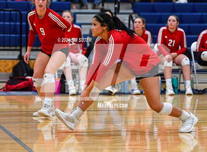 Thumbnail 2 in Fayetteville vs Richards (UIL  Volleyball 1A Region IV Quarterfinal) photogallery.