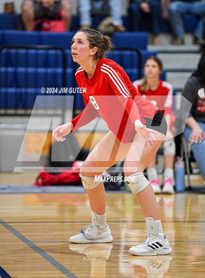Thumbnail 3 in Fayetteville vs Richards (UIL  Volleyball 1A Region IV Quarterfinal) photogallery.