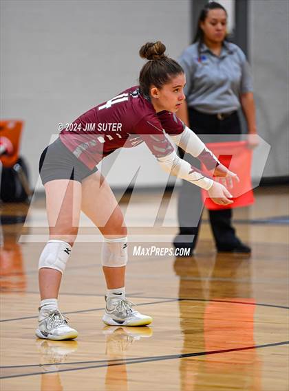 Thumbnail 3 in Fayetteville vs Richards (UIL  Volleyball 1A Region IV Quarterfinal) photogallery.