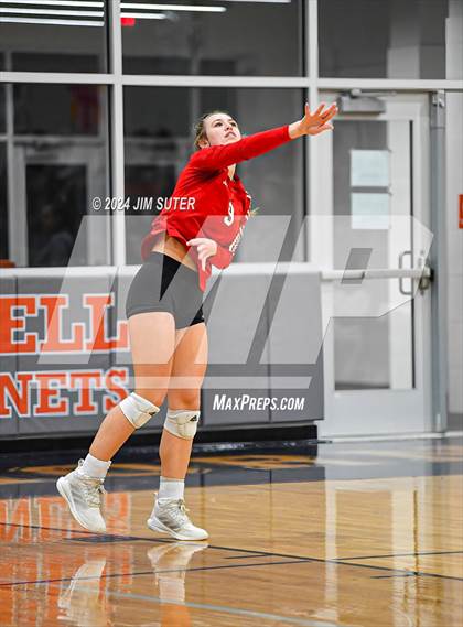 Thumbnail 3 in Fayetteville vs Richards (UIL  Volleyball 1A Region IV Quarterfinal) photogallery.