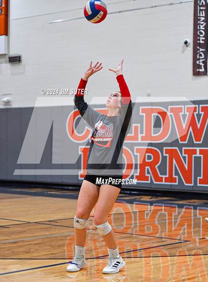 Thumbnail 1 in Fayetteville vs Richards (UIL  Volleyball 1A Region IV Quarterfinal) photogallery.
