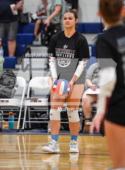 Thumbnail 1 in Fayetteville vs Richards (UIL  Volleyball 1A Region IV Quarterfinal) photogallery.
