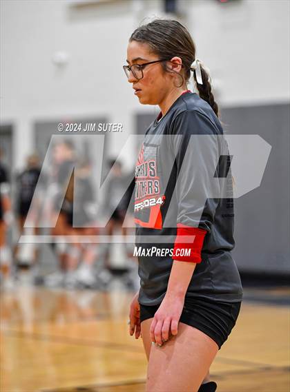 Thumbnail 1 in Fayetteville vs Richards (UIL  Volleyball 1A Region IV Quarterfinal) photogallery.