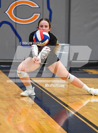 Thumbnail 1 in Fayetteville vs Richards (UIL  Volleyball 1A Region IV Quarterfinal) photogallery.