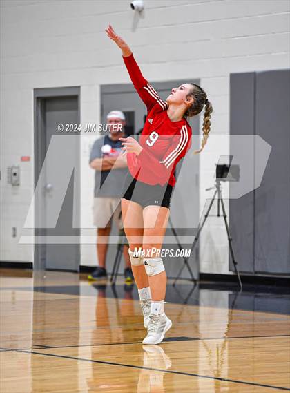 Thumbnail 3 in Fayetteville vs Richards (UIL  Volleyball 1A Region IV Quarterfinal) photogallery.