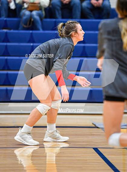 Thumbnail 3 in Fayetteville vs Richards (UIL  Volleyball 1A Region IV Quarterfinal) photogallery.