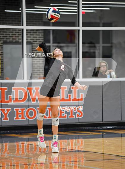 Thumbnail 1 in Fayetteville vs Richards (UIL  Volleyball 1A Region IV Quarterfinal) photogallery.
