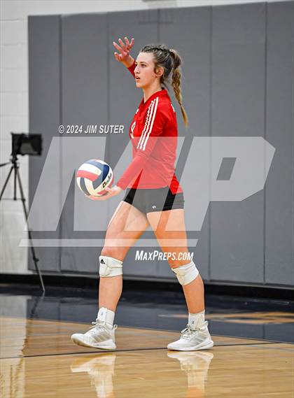Thumbnail 3 in Fayetteville vs Richards (UIL  Volleyball 1A Region IV Quarterfinal) photogallery.