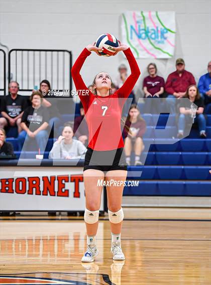 Thumbnail 2 in Fayetteville vs Richards (UIL  Volleyball 1A Region IV Quarterfinal) photogallery.