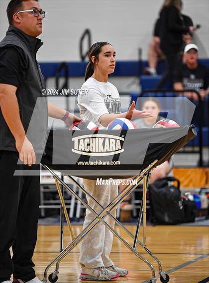 Thumbnail 2 in Fayetteville vs Richards (UIL  Volleyball 1A Region IV Quarterfinal) photogallery.