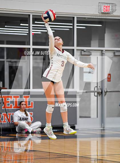 Thumbnail 3 in Fayetteville vs Richards (UIL  Volleyball 1A Region IV Quarterfinal) photogallery.
