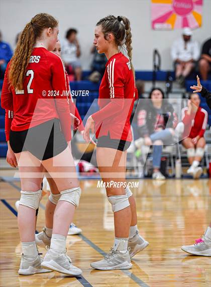 Thumbnail 1 in Fayetteville vs Richards (UIL  Volleyball 1A Region IV Quarterfinal) photogallery.
