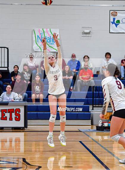 Thumbnail 2 in Fayetteville vs Richards (UIL  Volleyball 1A Region IV Quarterfinal) photogallery.