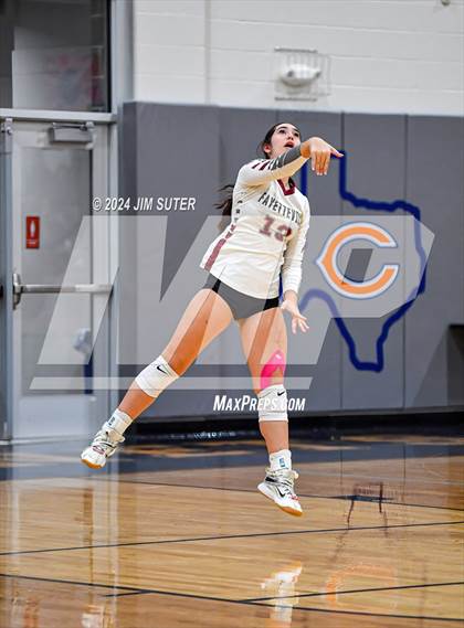 Thumbnail 3 in Fayetteville vs Richards (UIL  Volleyball 1A Region IV Quarterfinal) photogallery.