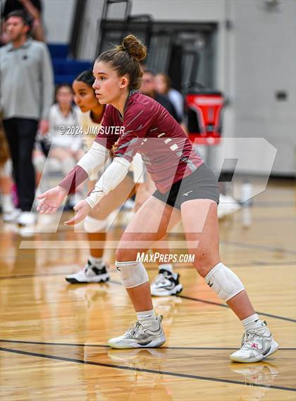 Thumbnail 2 in Fayetteville vs Richards (UIL  Volleyball 1A Region IV Quarterfinal) photogallery.