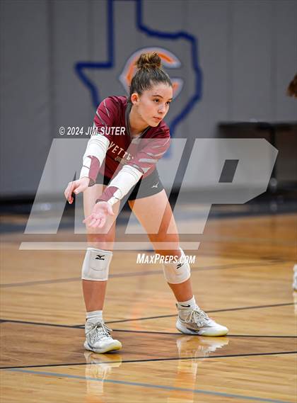 Thumbnail 2 in Fayetteville vs Richards (UIL  Volleyball 1A Region IV Quarterfinal) photogallery.