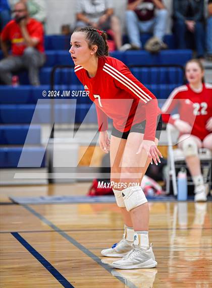 Thumbnail 1 in Fayetteville vs Richards (UIL  Volleyball 1A Region IV Quarterfinal) photogallery.