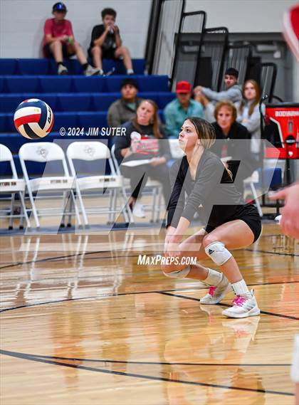 Thumbnail 3 in Fayetteville vs Richards (UIL  Volleyball 1A Region IV Quarterfinal) photogallery.